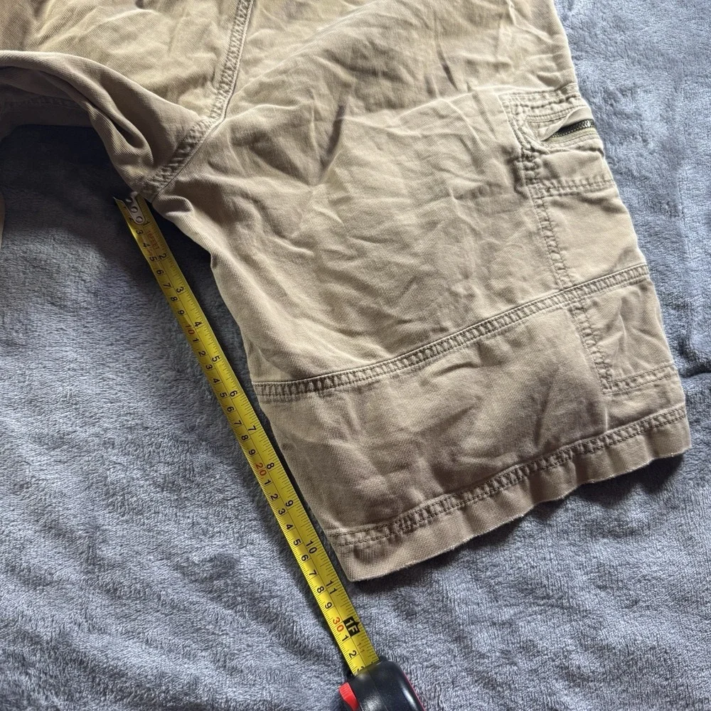 Vintage Y2K American Eagle Shorts Mens 30 Brown Military Skate 11